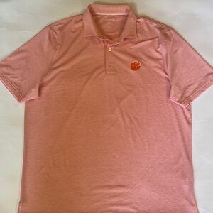 Johnnie-O Clemson Tigers Orange Polo Shirt Men’s XL